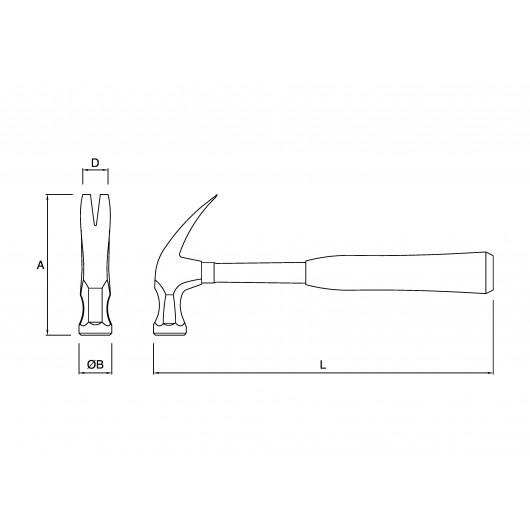 MARTEAU D'EMBALLEUR U.S. AIMANT MANCHE TUBULAIRE - GAMME MARTEAUX ET OUTILS FORGES - OUTIL PROFESSIONNEL - MOB MARTEAU D'EMBALLEUR U.S. AIMANT MANCHE TUBULAIRE - GAMME MARTEAUX ET OUTILS FORGES - OUTIL PROFESSIONNEL - MOB