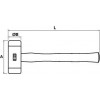 MAILLET NYLON MANCHE FRENE - GAMME MARTEAUX ET OUTILS FORGES - OUTIL PROFESSIONNEL - MOB