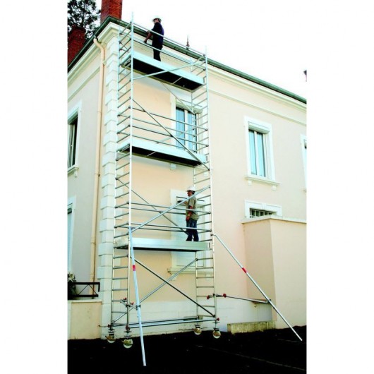 ECHAFAUDAGE ROULANT ALUXIS 80 - ALUMINIUM - USAGE PROFESSIONNEL - ALTRAD ECHAFAUDAGE ROULANT ALUXIS 80 - ALUMINIUM - USAGE PROFESSIONNEL - ALTRAD