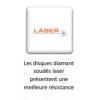 DISQUE DIAMANT GX-DR400 COUPE A SEC POUR SCIES A ANNEAUX ET CHAINES - GOLZ