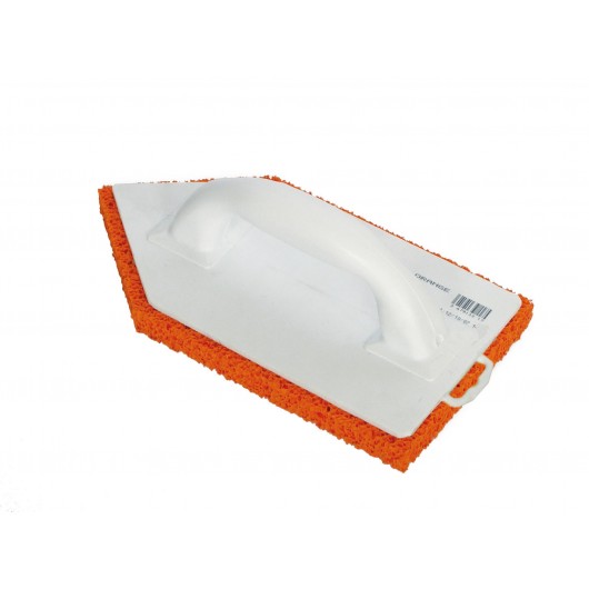 FROTTOIR MONOBLOC POINTU SPONGIEUX ORANGE - GAMME PLATRIER, PEINTRE - MONDELIN