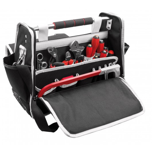 MOB DUOBAG Maintenance : Sac à Outils Textile Équipé 80 Pièces & Rangement PC