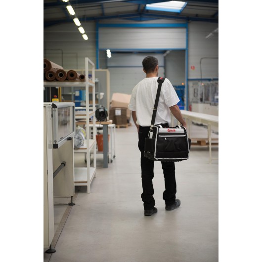 MOB DUOBAG Maintenance : Sac à Outils Textile Équipé 80 Pièces & Rangement PC