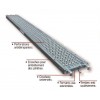 Plancher acier 1m80 / 0m365 ALTRAD