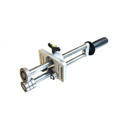 PLIEUSE A MAIN SIMPLE COLONNE - 2 ROULEAUX DE GUIDAGE - JOUANEL - REF: PLIMSC2