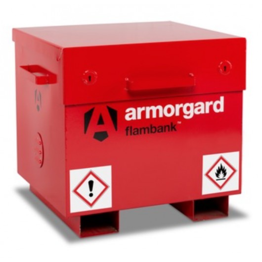 COFFRE DE CHANTIER FLAMBANK - FB21 - STOCKAGE DE PRODUITS DANGEREUX - ARMORGARD