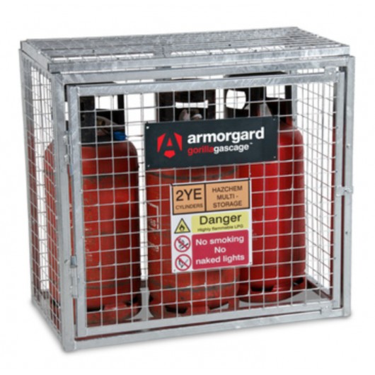 CAGE POUR BOUTEILLES DE GORILLA GAZ GASCAGE - GGC1 - STOCKAGE DE PRODUITS DANGEREUX - ARMORGARD