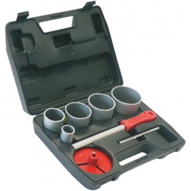 ENSEMBLE SCIES TREPANS (AVEC MALETTE) GAMME OUTILS DE Carreleurs - TALIAPLAST