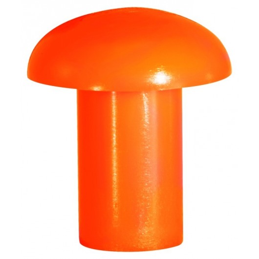 EMBOUT DE SECURITE "TALIAFLUO" ORANGE (SAC DE 25) GAMME OUTILS DE Maçons - TALIAPLAST