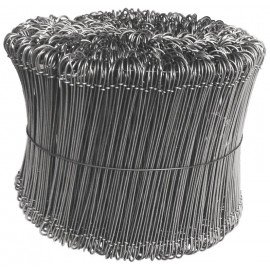 Botte de 1000 liens à boucle en acier noir Taliaplast 12cm.