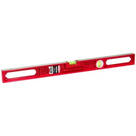 Niveau Nivotop rectangulaire 60 cm Taliaplast 452103 vue d'ensemble alu moulé double semelle