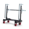 CHARIOT PORTE PLAQUE LOADALL AVEC POIGNEES ET PINCES SERRAGE - LA750 PRO - MANUTENTION ET STOCKAGE DE CHANTIER - ARMORGARD