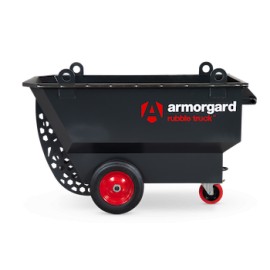 ARMORGARD RubbleTruck RT400 benne à gravats 400L basculante 750kg roues anti-crevaison