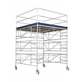 TOUR ROULANTE GENERIS 900 - HAUTEUR TRAVAIL : 4.30 M - ACIER - TUBESCA COMABI