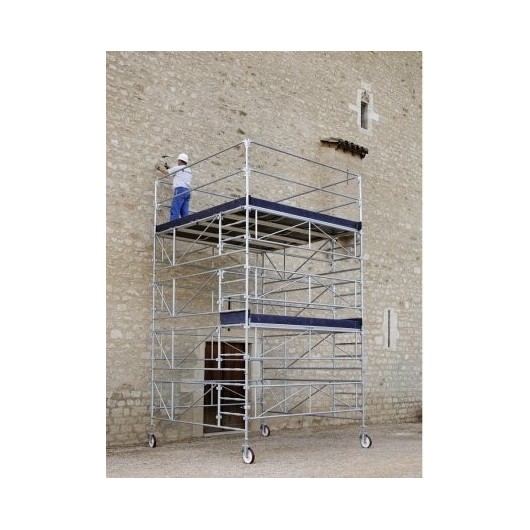 TOUR ROULANTE GENERIS 900 - HAUTEUR TRAVAIL : 4.30 M - ACIER - TUBESCA COMABI TOUR ROULANTE GENERIS 900 - HAUTEUR TRAVAIL : 4.30 M - ACIER - TUBESCA COMABI
