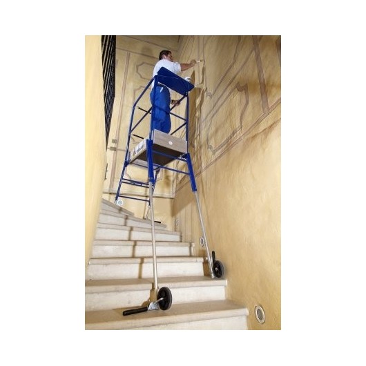 Travail en colimaçon
grâce au réglage
indépendant des pieds