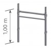 CADRE M - 1M - POUR ECHAFAUDAGE F3000- ACIER - DUARIB CADRE M - 1M - POUR ECHAFAUDAGE F3000- ACIER - DUARIB