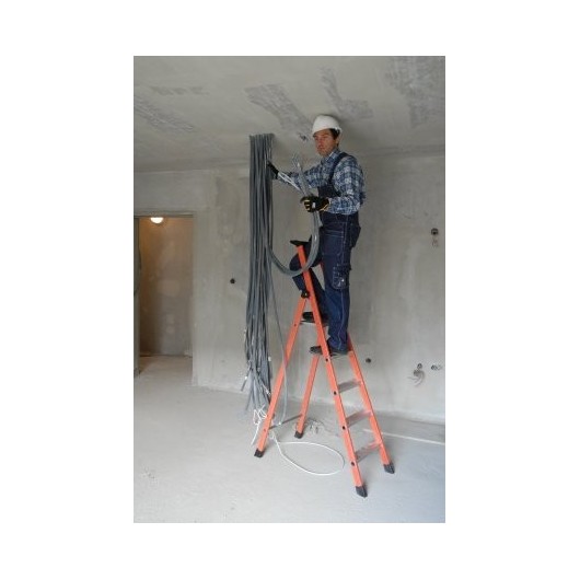 TUBESCA-COMABI - Marchepied COMPACT FIBRE - 5 marches - hauteur d'accès maximum : 3.15m - fibre de verre