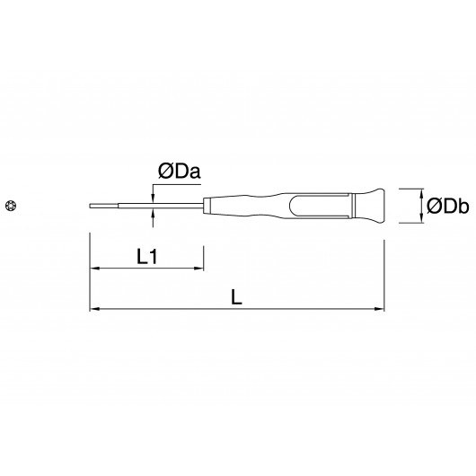 MOB - Tournevis micro TORX t6