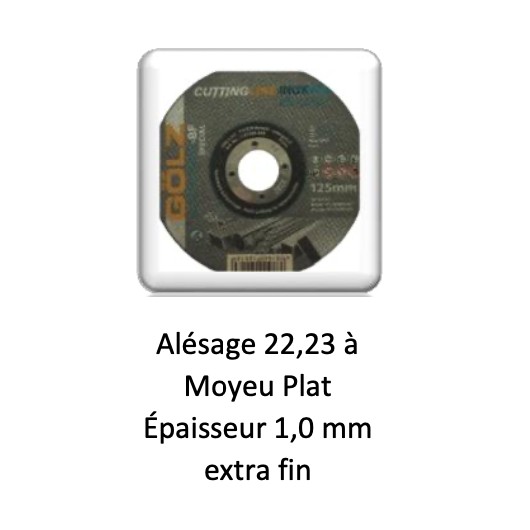 DISQUE DIAMANT, COUPE A SEC PAR MEULEUSE PORTATIVE - A60R - GOLZ DISQUE DIAMANT, COUPE A SEC PAR MEULEUSE PORTATIVE - A60R - GOLZ