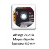 DISQUE DIAMANT, COUPE A SEC PAR MEULEUSE PORTATIVE - A30T - GOLZ