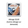 DISQUE DIAMANT, COUPE A SEC ET A EAU - LBA50 - MIXTE - GOLZ