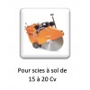 DISQUE DIAMANT, COUPE A EAU - AS20 - SCIE DE SOL - ASPHALTE - GOLZ