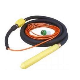 Aiguille vibrante 42V Paclite VX BOOSTER 75mm tête jaune pour béton