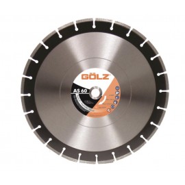 Disque diamant Gölz AS60 diamètre 450mm spécial asphalte pour scie de sol