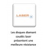 DISQUE DIAMANT, COUPE A SEC ET A EAU - LB55 - BETON - GOLZ