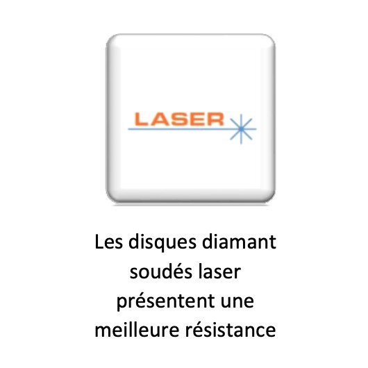 DISQUE DIAMANT RX1, COUPE A SEC POUR MEULEUSE OU RAINUREUSE - Ø 180 MM / ALESAGE 22.23 MM - BETON, GRANIT - GOLZ