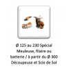 DISQUE DIAMANT LBA66, COUPE A SEC OU A EAU - POUR DECOUPEUSE OU SCIE DE SOL - Ø 400 MM / ALESAGE 25.40 MM - GOLZ