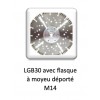 DISQUE DIAMANT LGB30, COUPE A SEC - POUR MEULEUSE - Ø 230 MM / ALESAGE 22.23 MM - GOLZ