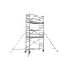 ECHAFAUDAGE ROULANT NEOLIUM 200 LINE - HAUTEUR DE TRAVAIL : 4 M - ALUMINIUM - TUBESCA COMABI