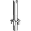 MONTANT DE DEPART - 0.37M - POUR ECHAFAUDAGE MULTI 4X - ACIER - DUARIB MONTANT DE DEPART - 0.37M - POUR ECHAFAUDAGE MULTI 4X - ACIER - DUARIB