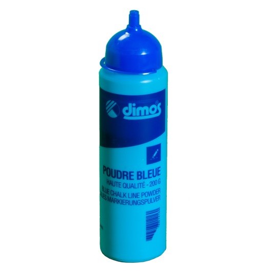 Poudre traceur bleue DIMOS 200g - Résistante Intempéries (Réf. 155555)