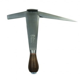 MARTELLERIE MARTEAU DE COUVREUR MANCHE CUIR PANNE COURTE POUR DROITIER  - DIMOS