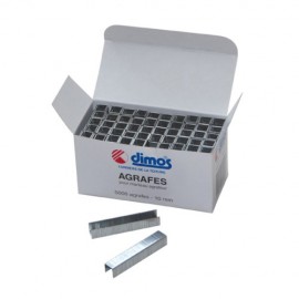 DIMOS Agrafes 10mm (x5000) : Consommable Couverture pour Fixation Isolation