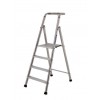 MARCHEPIED PROBAT 4 MARCHES - HAUTEUR D'ACCES MAXIMUM: 2.95M - ALUMINIUM - TUBESCA COMABI - REF: 02376004