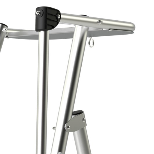 MARCHEPIED HAUTE SECURITE MAGNUM 3 - 6 MARCHES - HAUTEUR D'ACCES MAXIMUM: 3.42M - ALUMINIUM - TUBESCA COMABI - REF: 02376506