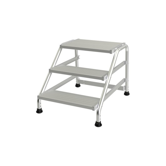 TUBESCA-COMABI - Marchepied MODUL - 3 marches - hauteur d'accès maximum : 2.60m - aluminium
