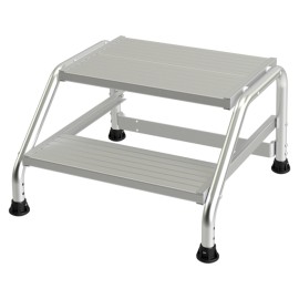 TUBESCA-COMABI - Marchepied MODUL - 2 marches - Idéal pour l'industrie - aluminium