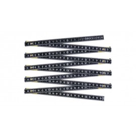 Jouanel Mesure Pliante Dural MA2N : Outil de Mesure 2m Rigide Anti-Reflet