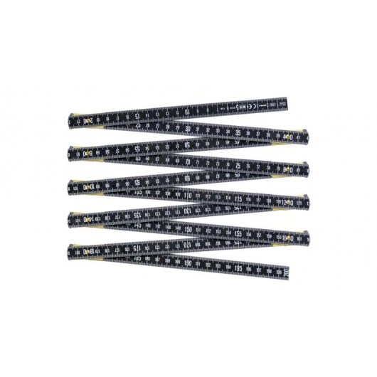 Jouanel Mesure Pliante Dural MA2N : Outil de Mesure 2m Rigide Anti-Reflet