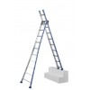 ECHELLE UNIVERSELLE - PLATINIUM TRANSFORMABLE 2 PLANS - 2X8 MARCHES - HAUTEUR D'ACCES MAXIMUM 4.94 M - TUBESCA COMABI ECHELLE UNIVERSELLE - PLATINIUM TRANSFORMABLE 2 PLANS - 2X8 MARCHES - HAUTEUR D'ACCES MAXIMUM 4.94 M - TUBESCA COMABI
