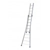 ECHELLE UNIVERSELLE - PLATINIUM TRANSFORMABLE 2 PLANS - 2X8 MARCHES - HAUTEUR D'ACCES MAXIMUM 4.94 M - TUBESCA COMABI ECHELLE UNIVERSELLE - PLATINIUM TRANSFORMABLE 2 PLANS - 2X8 MARCHES - HAUTEUR D'ACCES MAXIMUM 4.94 M - TUBESCA COMABI