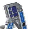 ECHELLE UNIVERSELLE - PLATINIUM TRANSFORMABLE 2 PLANS - 2X8 MARCHES - HAUTEUR D'ACCES MAXIMUM 4.94 M - TUBESCA COMABI ECHELLE UNIVERSELLE - PLATINIUM TRANSFORMABLE 2 PLANS - 2X8 MARCHES - HAUTEUR D'ACCES MAXIMUM 4.94 M - TUBESCA COMABI