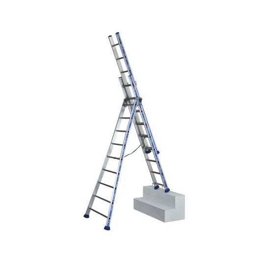 ECHELLE UNIVERSELLE - PLATINIUM TRANSFORMABLE 3 PLANS - 3X7 MARCHES - HAUTEUR D'ACCES MAXIMUM 5.80 M - TUBESCA COMABI ECHELLE UNIVERSELLE - PLATINIUM TRANSFORMABLE 3 PLANS - 3X7 MARCHES - HAUTEUR D'ACCES MAXIMUM 5.80 M - TUBESCA COMABI
