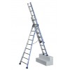 ECHELLE UNIVERSELLE - PLATINIUM TRANSFORMABLE 3 PLANS - 3X7 MARCHES - HAUTEUR D'ACCES MAXIMUM 5.80 M - TUBESCA COMABI
