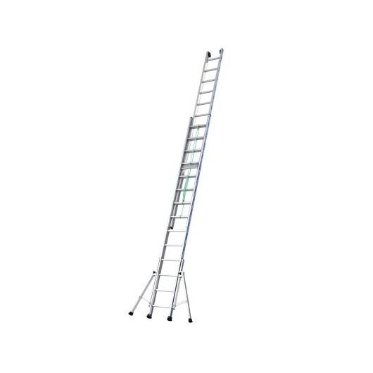 TUBESCA-COMABI PLATINIUM 300 : Échelle Coulissante 2 Plans à Corde Pro (10,88m)